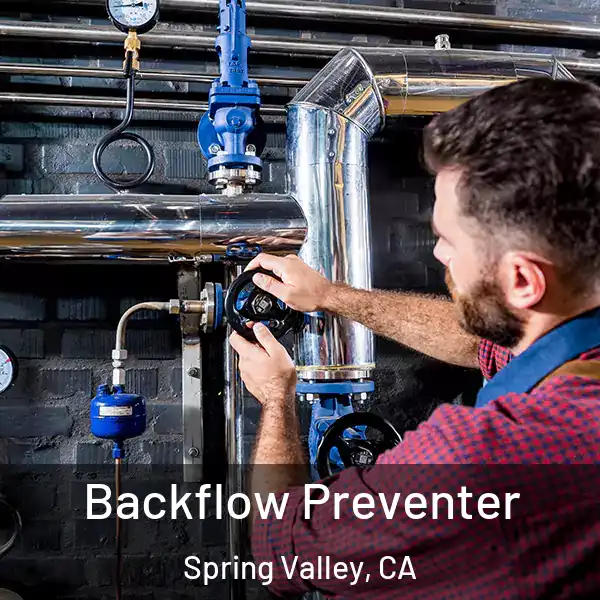  Backflow Preventer Spring Valley, CA