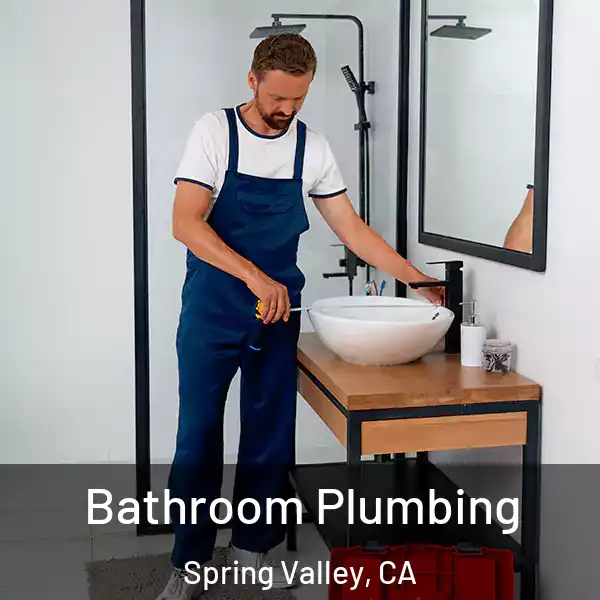  Bathroom Plumbing Spring Valley, CA