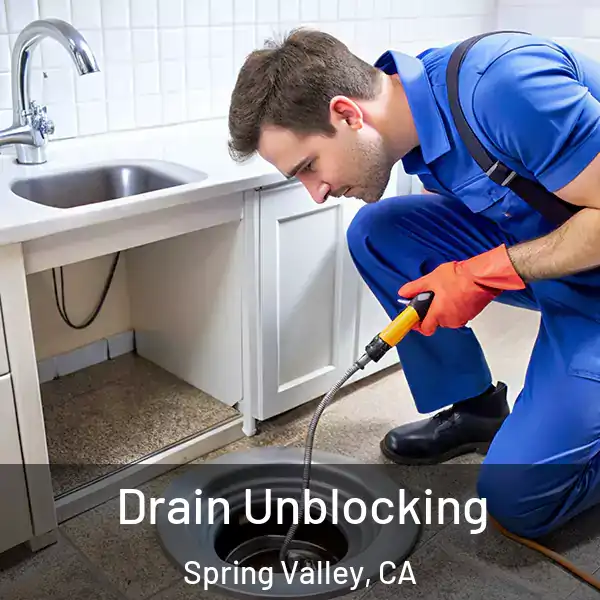  Drain Unblocking Spring Valley, CA