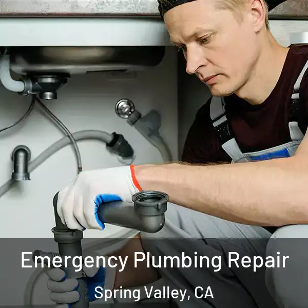  Emergency Plumbing Repair Spring Valley, CA