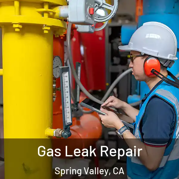  Gas Leak Repair Spring Valley, CA