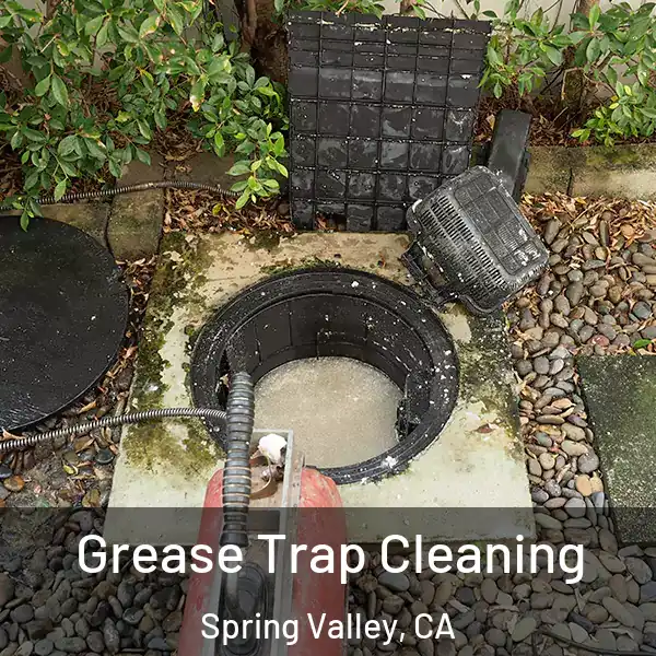  Grease Trap Cleaning Spring Valley, CA