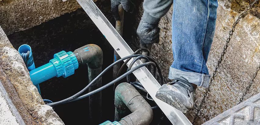 Zoeller Sewage Ejector Pump System in Spring Valley