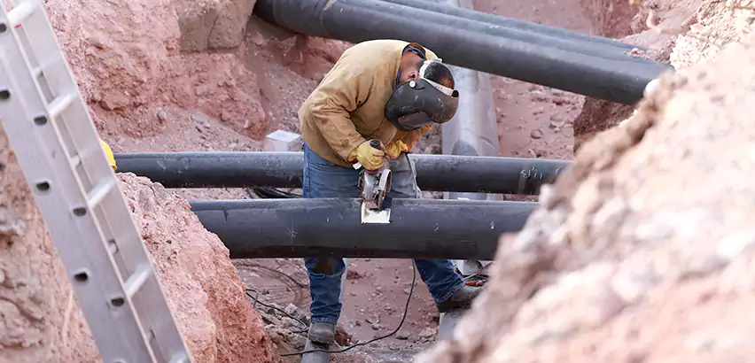 Cast Iron Sewer Pipe Replacement in Spring Valley