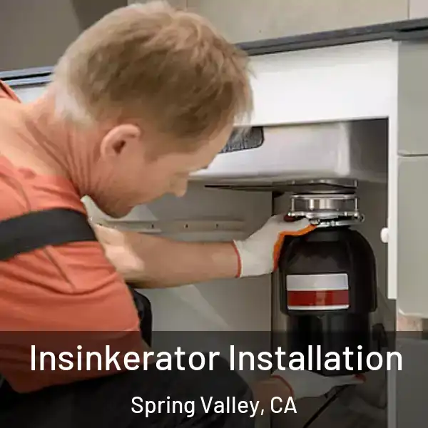  Insinkerator Installation Spring Valley, CA