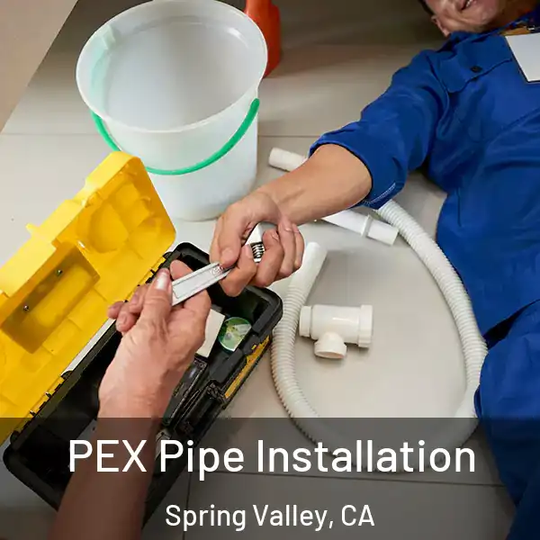  PEX Pipe Installation Spring Valley, CA