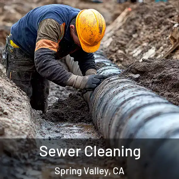  Sewer Cleaning Spring Valley, CA