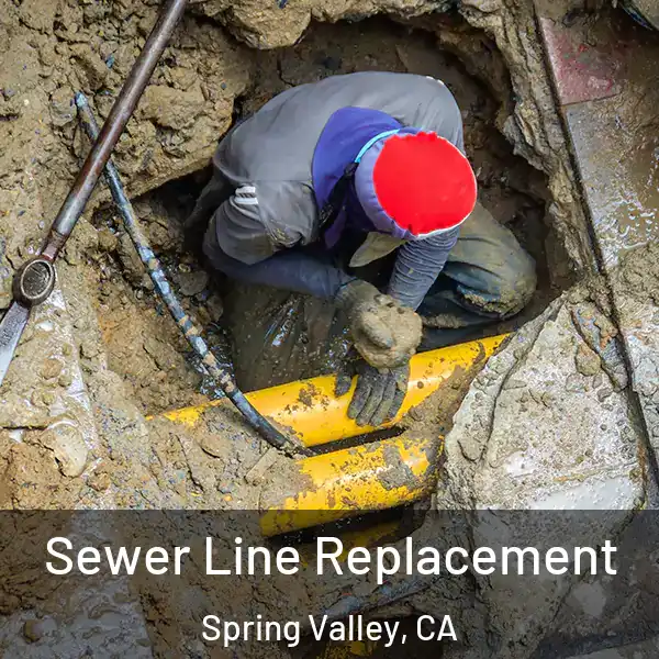  Sewer Line Replacement Spring Valley, CA