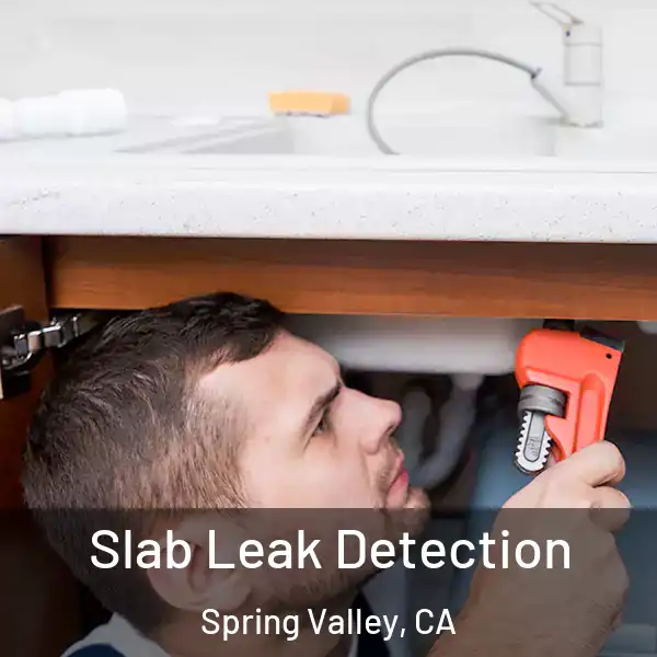  Slab Leak Detection Spring Valley, CA