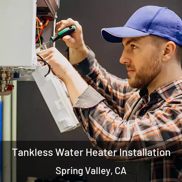  Tankless Water Heater Installation Spring Valley, CA
