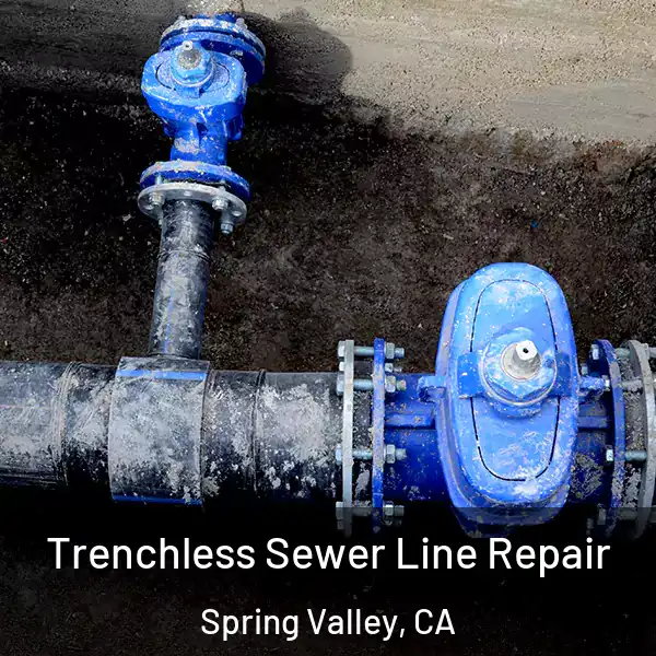  Trenchless Sewer Line Repair Spring Valley, CA