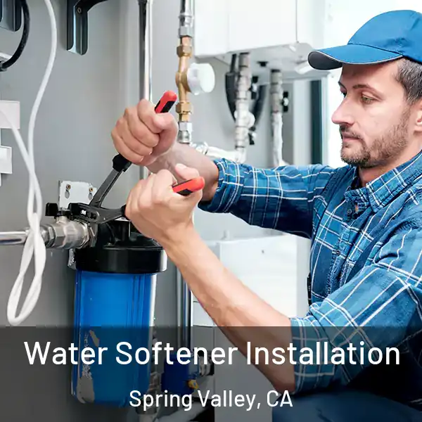  Water Softener Installation Spring Valley, CA