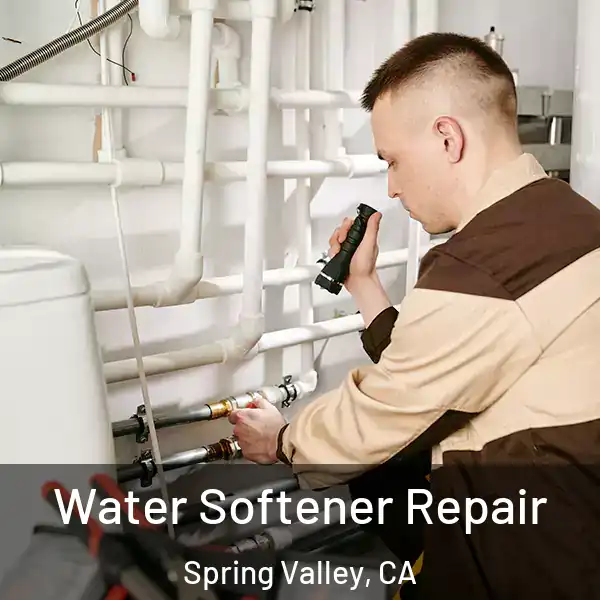  Water Softener Repair Spring Valley, CA